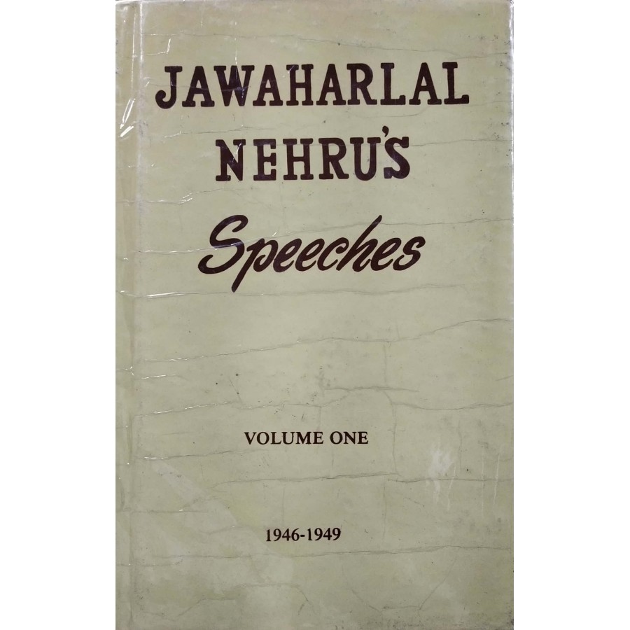 JAWAHARLAL NEHRU`S SPEECHES VOL-1 (ENGLISH) (DEL) (1992)