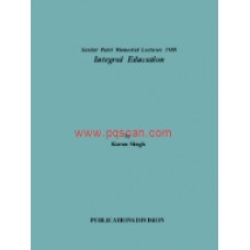 Ebook- Integral Education- Sardar Patel Memorial Lectures-1988