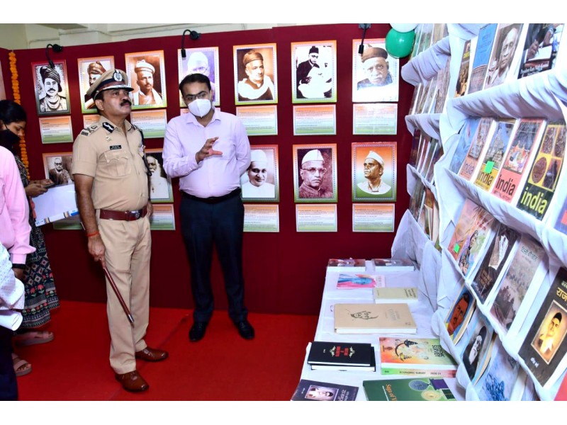 DPD in association with ROB Maharashtra organised a book exhibition inaugurated by Navi Mumbai Police Commissioner Shri Bipin Kumar 24th27th August