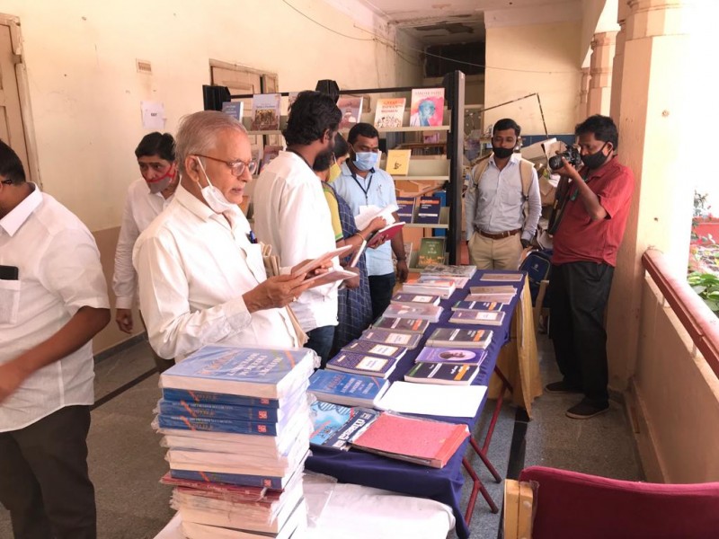DPD exhibited its prestigious publications at the Golconda Literary Festival Hyderabad