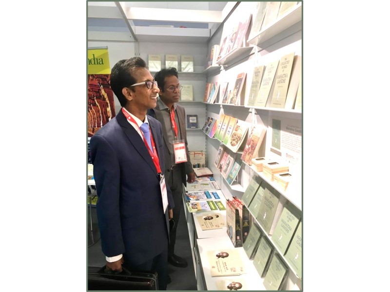 Gandhi150 was the special focus of Publication Division stall at Frankfurt Book Fair 10th to 14th October 2018